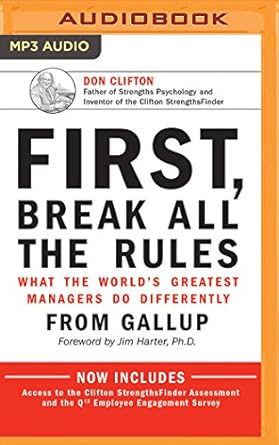 First, Break All the Rules by Gallup